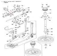 Gambar Shuttle drive / Dudukan Sarangan / Dudukan shuttle hook mesin barteck dari Anuka Sewing Parts Kota Bandung 2 Tokopedia