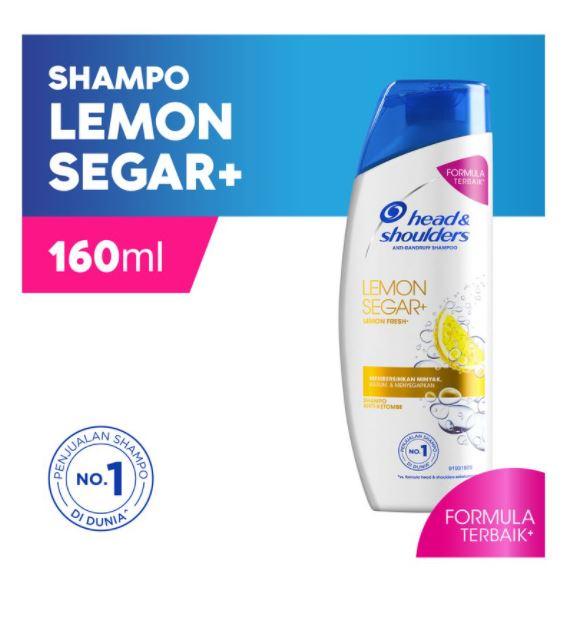 Gambar Head & Shoulders Shampoo Anti Ketombe Dandruff Lemon Fresh 160 Ml dari Kyan Mart Kota Malang Tokopedia