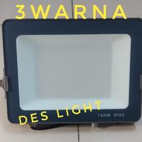 Gambar Lampu Sorot LED 150watt 3 WARNA dari Des Light Kota Administrasi Jakarta Barat 1 Tokopedia