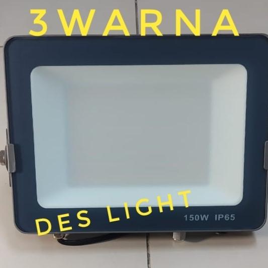 Gambar Lampu Sorot LED 150watt 3 WARNA dari Des Light Kota Administrasi Jakarta Barat Tokopedia