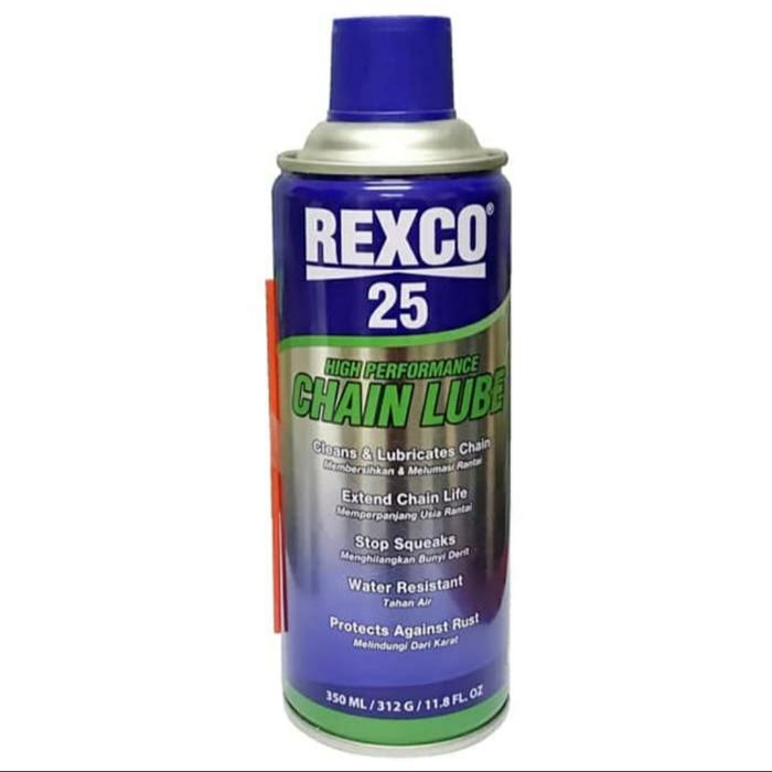 Gambar REXCO 25 CHAIN LUBE / PELUMAS RANTE 350 ML dari ismailtools Kota Administrasi Jakarta Barat Tokopedia