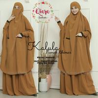 Gambar Kalula french khimar terbaru setelan busana muslim cadar hitam dari Wirawan Asli Kab. Sukoharjo 4 Tokopedia