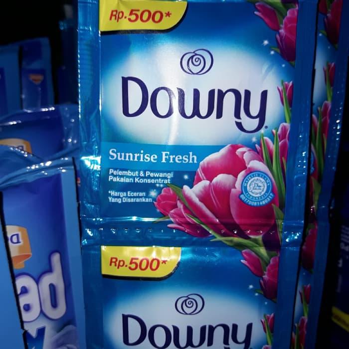 Gambar Downy Pelembut dan Pewangi Pakaian Sunrise Fresh Renceng 12 Sachet dari Ferozqu Store Kota Bandar Lampung Tokopedia