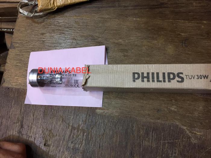 Gambar Lampu Kuman Lampu UV 30w Philips /lampu UV TL TUV 30 watt Philips dari Dunia Kabel Kota Administrasi Jakarta Barat Tokopedia