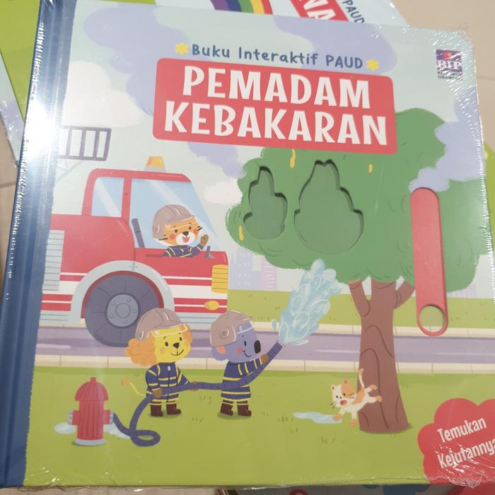 Gambar Buku Interaktif Paud : Pemadam Kebakaran dari BukuGalileo Kota Administrasi Jakarta Utara Tokopedia
