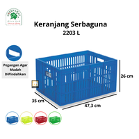 Gambar Container / Keranjang Industri Serbaguna 2203 L Green Leaf dari Yellow90 OnlineShop Kota Administrasi Jakarta Utara 1 Tokopedia