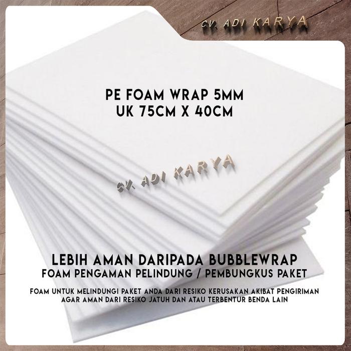 Gambar PE FOAM PELINDUNG PAKET - PENGAMAN PAKET BUKAN BUBLE WRAP dari Rak Dinding Adikarya Kota Pasuruan Tokopedia