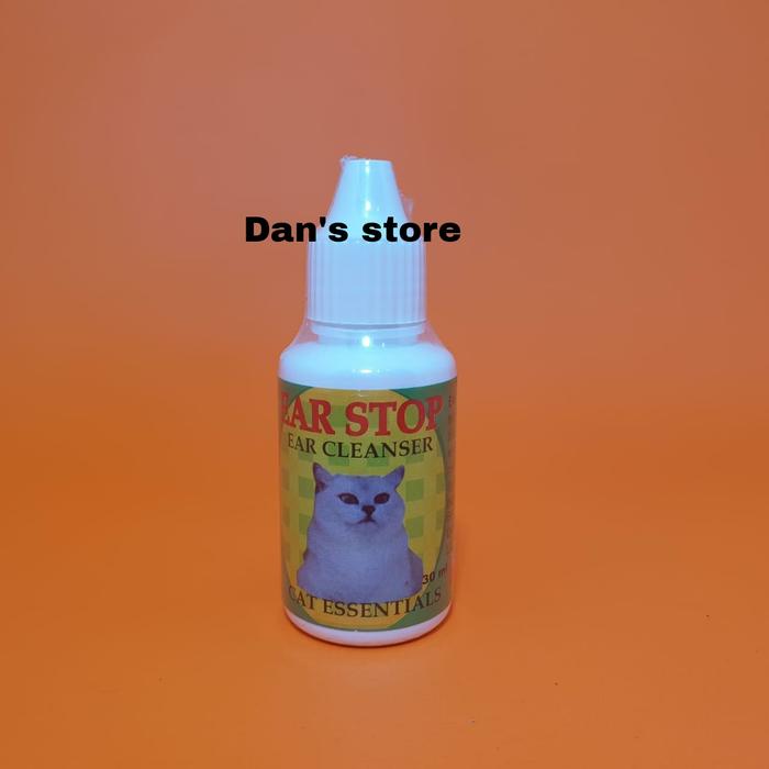 Gambar Ear Stop Cat - Obat Pembersih Telinga Kucing alami efektif dari dansanimalstore Kab. Bekasi Tokopedia