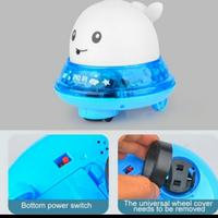 Gambar mainan anak mandi paus air mancur UFO-Baby whale Ufo bath toys dari AUTO KID II Kota Singkawang 3 Tokopedia