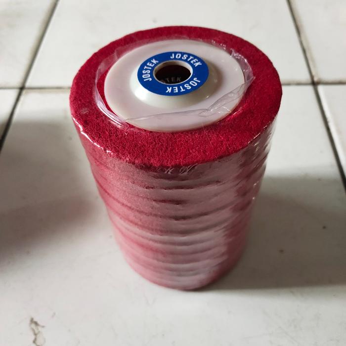Gambar non woven merah 4" jostek dari JOSSATEK Kota Administrasi Jakarta Utara Tokopedia