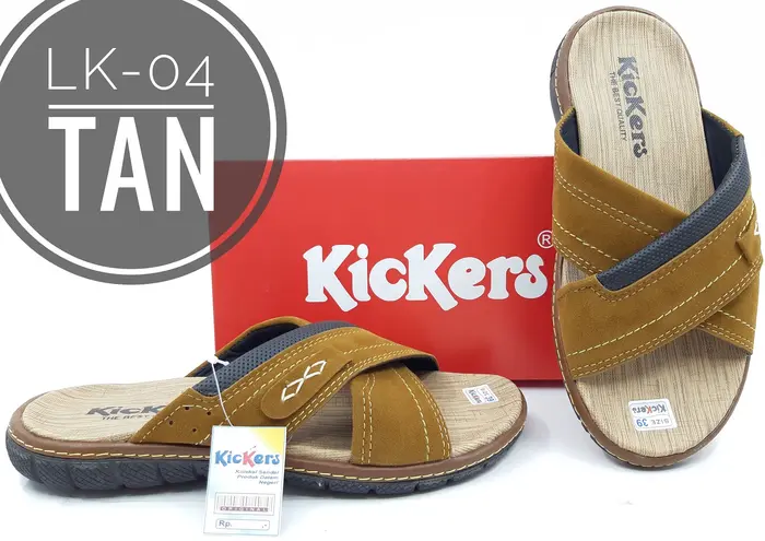 Gambar Fashion Sandal Pria Terbaru Termurah Merk Kickers Kode LK-04 dari majujayashop1 Kota Surabaya 4 Tokopedia