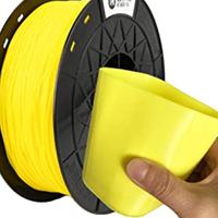 Gambar fillament TPU Thermoplastic Polyurethane kuning /meter 3D printer dari art techno new_NEW Kota Bogor 3 Tokopedia