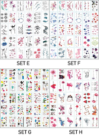 Gambar [HARGA UNTUK 30 PCS/SET] STIKER TATTO / FAKE TATTO / TEMPORARY TATTO / dari keiko collection Kota Tangerang 3 Tokopedia