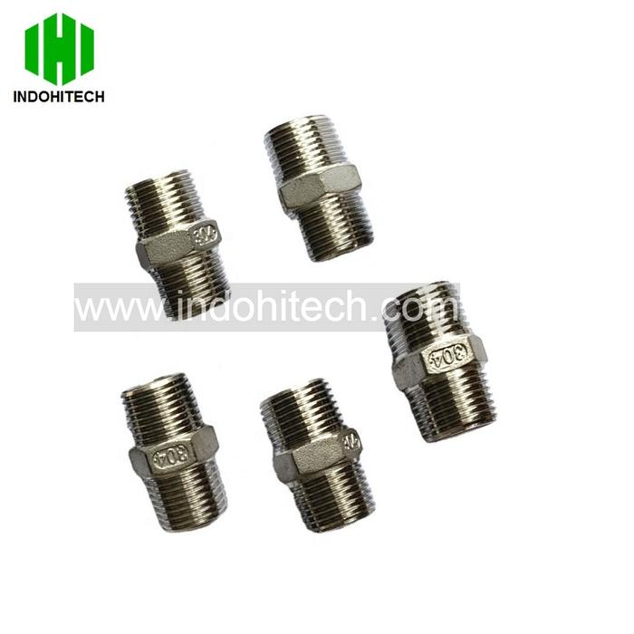 Gambar Double Nipple 1/8 inch SS304 Double nipel 1/8" stainless steel 304 dari INDOHITECH BEKASI Kab. Bekasi Tokopedia
