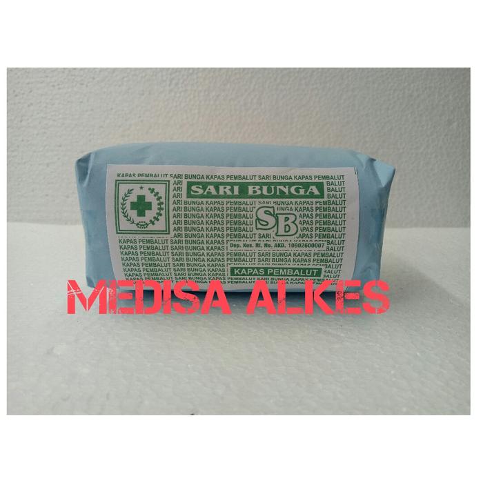Gambar kapas pembalut 25 gram / kapas p3k / kasa kesehatan dari Medisa Alkes Kota Administrasi Jakarta Pusat Tokopedia