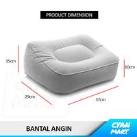 Gambar Bantal Angin Travel Pillow Inflatable Air Home & Office Multiguna dari CyanMart Kota Administrasi Jakarta Barat 2 Tokopedia