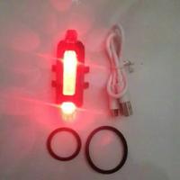 Gambar Lampu LED cas charge dengan kabel USB sepeda bicycle dari Phiphii Shop Kota Surabaya 3 Tokopedia
