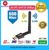 Gambar USB WIFI 600Mbps Plus ANTENA Wireless Adaptor 802.IIN FULL SPEED dari Mutiara Computindo Kab. Bekasi 2 Tokopedia