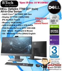 Gambar DELL Optiplex 7780 AIO Intel Core i9-10900/16GB/512GB + 2TB/VGA/W10PRO dari BESTechno88 Kota Administrasi Jakarta Pusat 1 Tokopedia