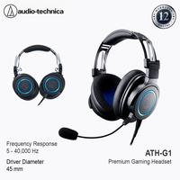 Gambar Audio-Technica ATH-G1 Premium Gaming Headset - Black Blue dari Audio Technica Indonesia Kota Administrasi Jakarta Utara 1 Tokopedia