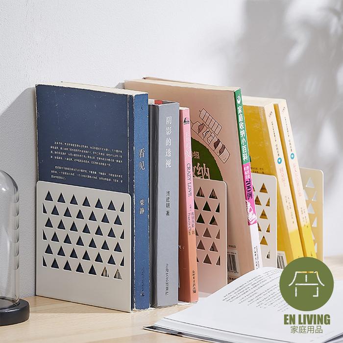 Gambar EN LIVING Metal Book Stand / Pembatas Buku / Penahan Buku / Rak Buku dari EN LIVING Kota Bandung Tokopedia