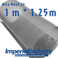 Gambar WIRE MESS MESH FILTER #30 STAINLESS 304 (SARINGAN KAWAT MESH) JAKARTA dari Imperial Industry Kota Administrasi Jakarta Barat 1 Tokopedia
