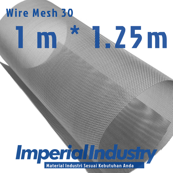 Gambar WIRE MESS MESH FILTER #30 STAINLESS 304 (SARINGAN KAWAT MESH) JAKARTA dari Imperial Industry Kota Administrasi Jakarta Barat Tokopedia