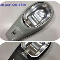 Gambar Kap PJU cobra kap lampu jalan kosongan E40 kaca cembung dan kaca datar dari scm.lighting. Kota Administrasi Jakarta Barat 1 Tokopedia