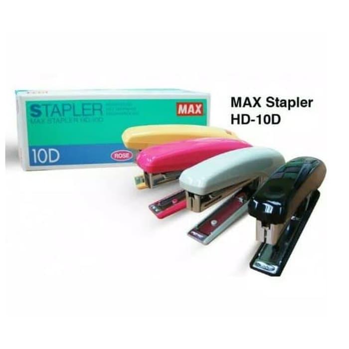 Gambar STAPLER MAX HD-10 D / MESIN STAPLES MERK MAX dari main stationery Kota Administrasi Jakarta Barat Tokopedia