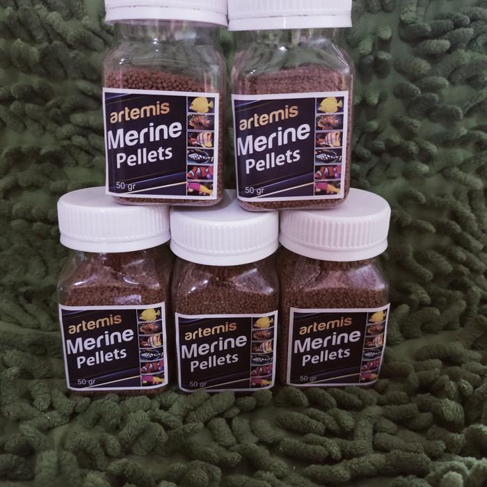 Gambar marine pellet buat ikan air lut dari SAN REEF AQUATIC Kab. Bandung Tokopedia