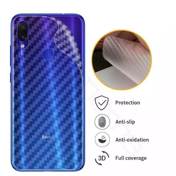 Gambar Anti gores belakang xiaomi poco X3 Garskin Carbon dari JR.Store.acc Kota Administrasi Jakarta Utara Tokopedia