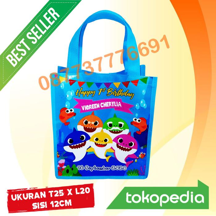 Gambar GOODIE BAG ULTAH BABY SHARK/TAS ULRAH BABY SHARK dari Asep godibag Kab. Kudus Tokopedia