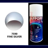 Gambar Cat Semprot Sapporo Metallic Spray Pylox 7590 Fine Silver 300 ml dari Sapporo Official Jakarta Barat - artha warna kharisma2 Jakarta Barat 1 Tokopedia