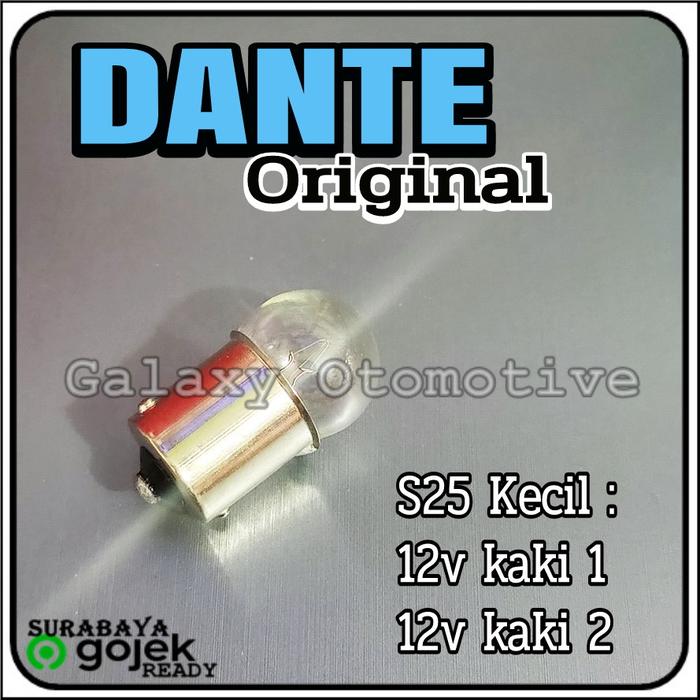Gambar Bohlam Stop S25 Kecil - 12v & 24v - Kaki 1 dari Galaxy.Otomotive Kota Surabaya Tokopedia