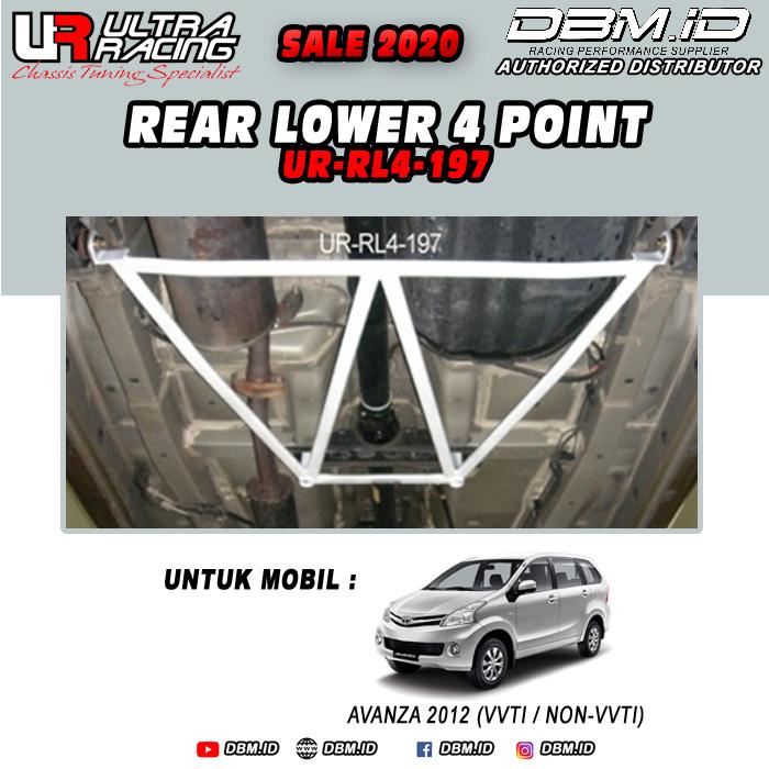 Gambar SALE ULTRA RACING Stabilizer Rear Lower 4Point Avanza 2012 UR-RL4-197 dari DBM.ID Kota Surabaya Tokopedia