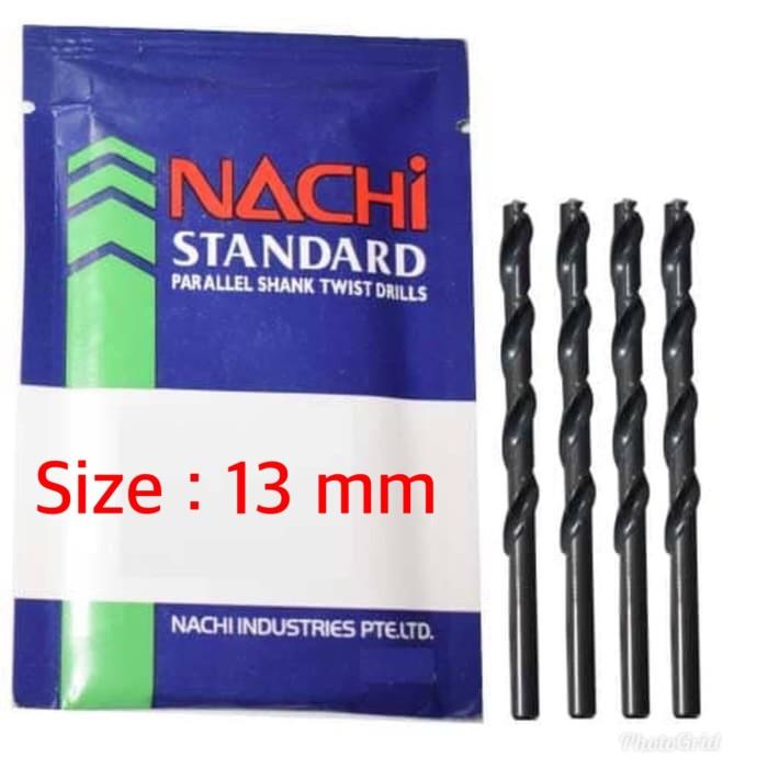 Gambar NACHI MATA BOR BESI 13 MM HSS ASLI dari PT GLOBAL SPEX MANDIRI Kota Surabaya Tokopedia