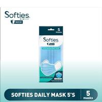 Gambar Masker Softies Dayli Earloop 3ply Promo 2 pack isi 10pcs dari BLUE A SHOP Kota Semarang 1 Tokopedia