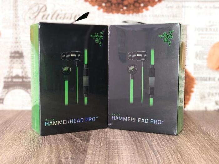 Gambar Earphone Gaming Razer Hammerhead Pro v2 dari iGamez Kota Palembang Tokopedia