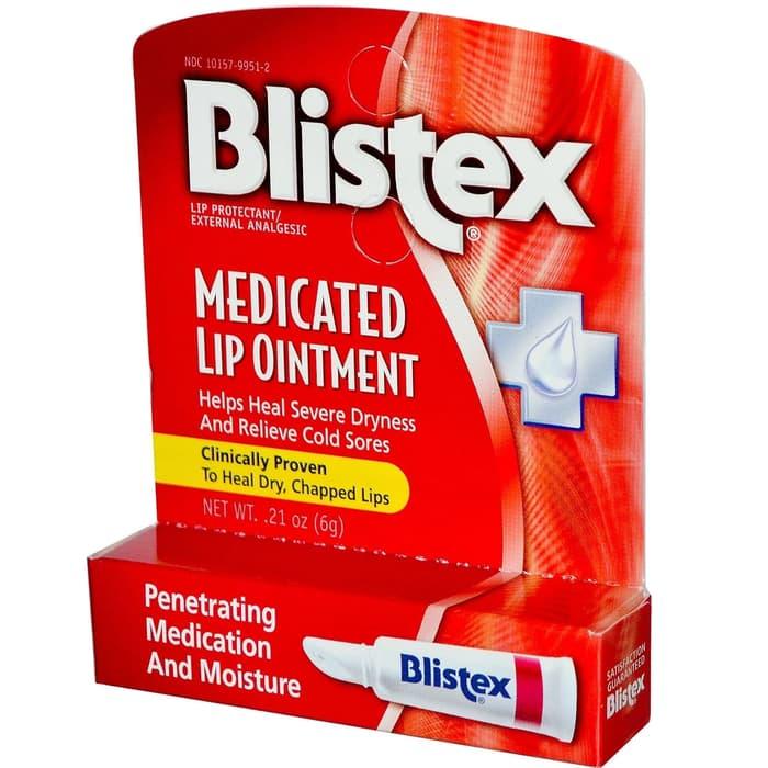 Gambar Blistex Medicated Lip Ointment 6 gr / Blistex Lip Balm dari Organik Mart Indonesia Kota Denpasar Tokopedia