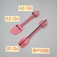 Gambar Set 2 in 1 spatula medium dan kuas silikon piglet pink dari Cherries Bakeware Jakarta Barat 4 Tokopedia