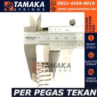 Gambar Per Spring Pegas Tekan OD 13mm Kawat 1mm Panjang 130mm Stainless Steel dari Tamaka Spring Kota Administrasi Jakarta Utara 2 Tokopedia