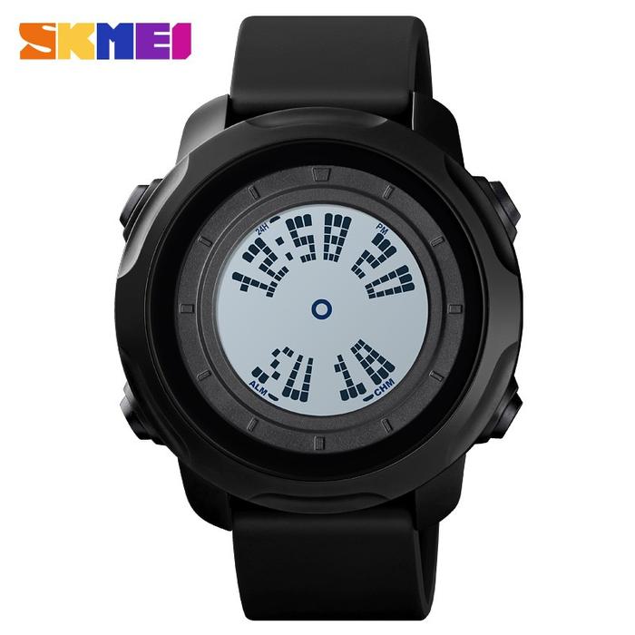 Gambar Jam Tangan Pria SKMEI 1571 Men Digital Jam Tangan Digital HITAM PUTIH dari SKMEI MURAH & ORIGINAL Kota Administrasi Jakarta Pusat Tokopedia