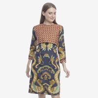 Gambar Batik Semar Crop Layer Dress Cassual Naga Dina All dari Batik Semar Store Kota Surakarta 3 Tokopedia