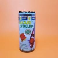 Gambar pelet Akari Spirulina -Pelet Ikan Makanan Untuk Mencerahkan Warna Ikan dari dansanimalstore Kab. Bekasi 1 Tokopedia