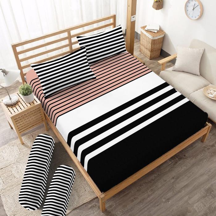 Gambar Sprei Terbaru Deluxe Kintakun Dengan Ukuran 160x200 Motif Felice dari Tokoku Serang Kab. Serang Tokopedia