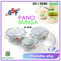Gambar Panci Set / Mangkuk Serbaguna 3 pcs GSF G 1618 dari Muraku Sby Kota Surabaya 1 Tokopedia