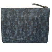 Gambar Tas / Handbag / Clutch Kulit Asli Newlight - Cenderawasih Camo Blue dari Newlight Apparel Kota Bandung 1 Tokopedia