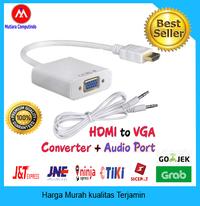 Gambar CONVERTER HDMI TO VGA DENGAN JACK AUDIO dari Mutiara Computindo Kab. Bekasi 4 Tokopedia