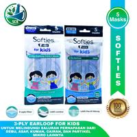 Gambar Masker anak Softies For Kids 3 Ply Earloop Daily / Surgical Masks - Is dari SCB88 Kota Administrasi Jakarta Timur 1 Tokopedia