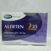Gambar MEGA WE CARE - ALERTEN Q10 25MG ISI 30'S SOFTCAPSULE dari Medica Online Kab. Sidoarjo 2 Tokopedia